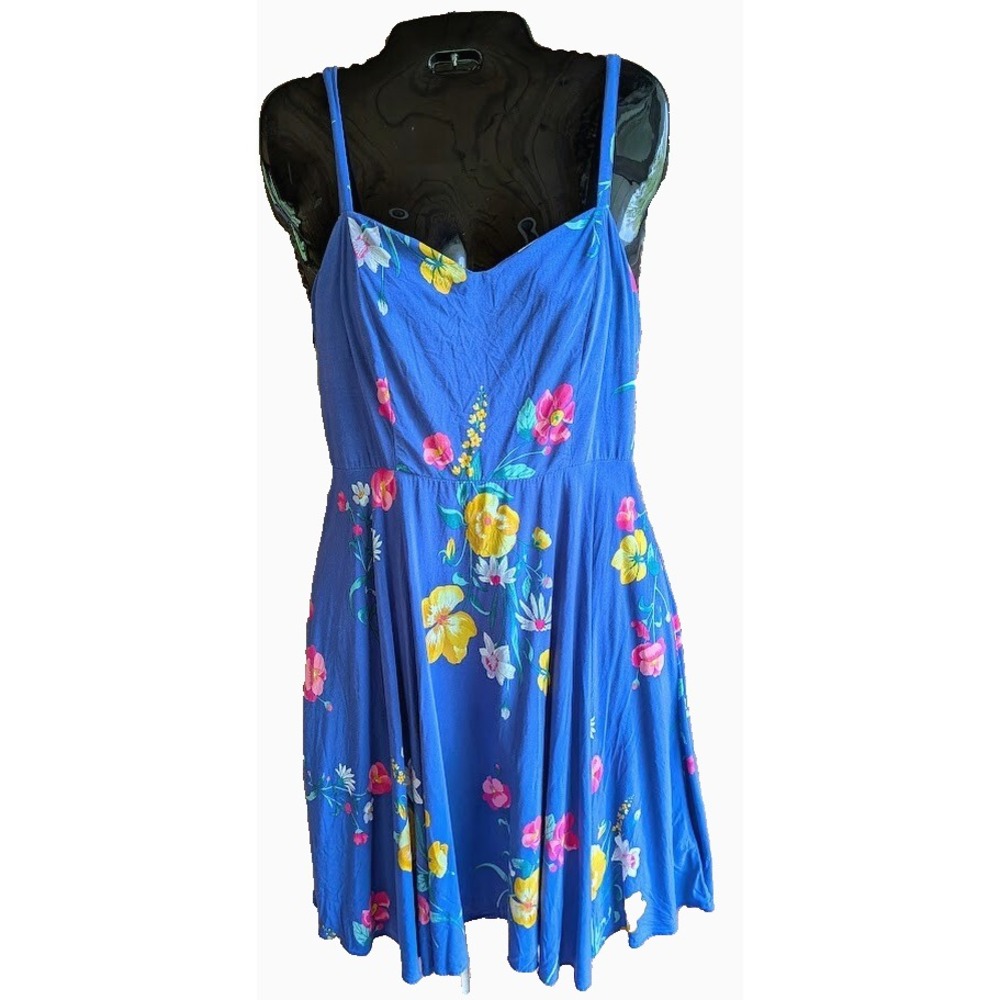 Old Navy Dress M Cami Smocked Sundress Dainty Romantic Boho Beachy Coquette